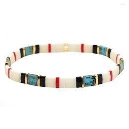 Bedels 1Pc Boheemse Armband Met Kraaltjes Stijlvol Koppels Strand Gestyled Voor Paar Festival Vrouw Drop Levering Sieraden Componenten Dhbst