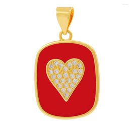 Charms 1 stks kleurrijke email hart insecten hang charme religieuze klassieke ketting oorbel accessoires diy sieraden ambachten