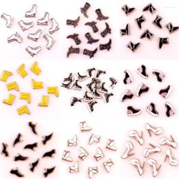 Charms 20 stks/partij Vintage Cowboy Boot Skates Hanger Maken Diy Vrouwen Hoge Hakken Drijvende Sieraden Accessoires Groothandel