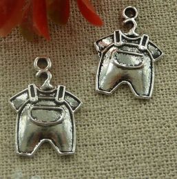 Charms 210 Pieces Tibetaanse zilveren Rompers Charms Hanger 22x16mm C2162 Sieraden Finding Craft