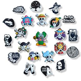 Charms 22 Stuks Persoonlijkheid Skl Schoen Voor Klomp Schoenen Sandalen Polsbandje Armband Decoratie Grappige Cartoon Accessoires Vrouwen Mannen Kid Tiener pa Otxqx