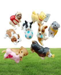 Charms 3050mm Fashion Craft Animal Sieraden 3d Pet Dog Puppy voor sleutelhanger maken Hangers Hangende handgemaakt DIY -materiaal15733265