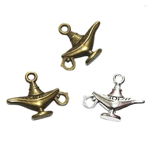 Charms 50 Stuks 18 22.5 MM Antiek Verzilverd Bronskleur Theepot Pot Hanger Armbanden Ketting Sieraden Maken DIY accessoires