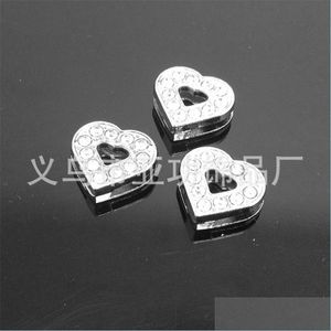 Encantos 50 Unids 8 Mm Fl Rhinestone Estilo Mixto Encantos De Diapositivas Letras Colgantes Colgantes Accesorios De Bricolaje Cinturones De Ajuste Pulseras Collares 463 T2 Dh2Cw