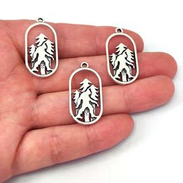 Charms 50pcs 9 Designs DIY Bigfoot pendentif breloque courant dans la montagne pour femme homme Accessoires 230320