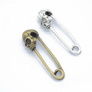 Charms 50pcs50x14mm Vintage Veiligheidspennen Hanger Skuff Design goed voor DIY Craft Sieraden maken Antiek Sier Bronze Drop Deli Dhiqv