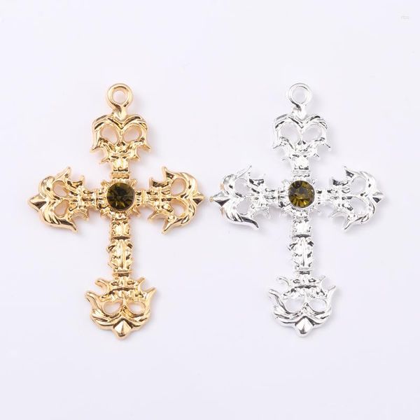 Charmes 5 pièces Classique Croix Émail Mode Religieux Glaçant Pendentifs Pour Faire À La Main BIJOUX À BRICOLER SOI-MÊME Accessoires Résultats