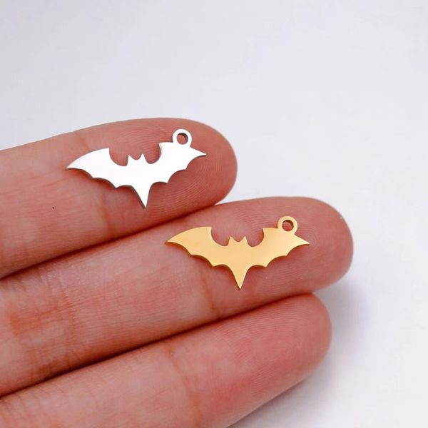 Dijes 5 unids/lote de colgantes de animales chupadores de sangre de murciélago de Halloween para hacer joyas accesorios para manualidades DIY collar pulsera