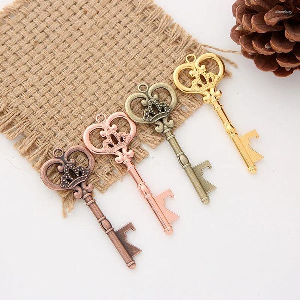 Charms 6pcs Big Size Crown Key 82x32mm Pendientes de color de oro de oro antiguo de bronce antiguo.