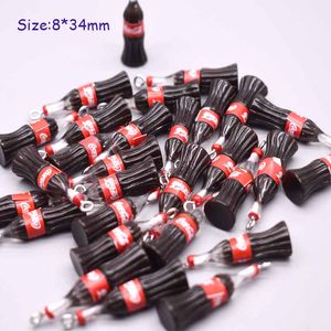 Charms 8X34Mm Leuke Hars Coke Fles Hangers Handgemaakte Accessoires Sieraden Diy Oorbel Ketting Sleutelhanger Drop Levering Smtnn