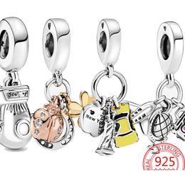 Charms 925 Sier Fit Pandora Charm Bracelet Trèfle En Fer À Cheval Et Coccinelle Pendentif Ensemble Diy Perles Fines Bijoux Drop Delivery Résultats Com Dhgkf