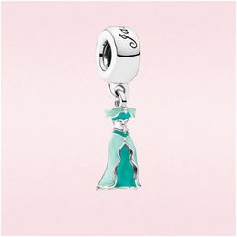 Charms 925 Sterling Sier Dange Charm Princess Little Mermaid Ariel kralen Bead Fit Bracelet Desy sieraden Accessoires Drop levering Find Dhfbu