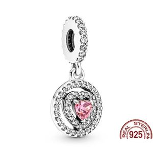 Charms 925 Sterling Sier Pink Car Travel Bag Beads Auriculares Cherry Dangle Charm Fit Original Pandora Pulsera Joyería Regalo Drop De Dhv5F