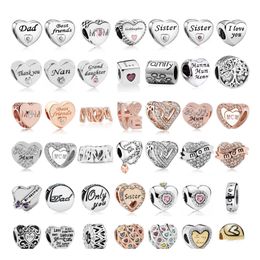 Charms 925 Sterling Sier Sisters Friend Beads Fit Pandora Charm Bracelet Diy Womens Jewelry Making Fashion Drop Delivery Findings Com Dhanj