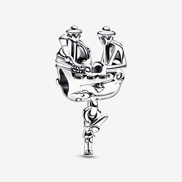 Charms 925 Sterling Silver Captain Hook Pirate Ship Charms Fit Original European Charm Bracelet Mode Femmes Mariage Fiançailles Bijoux Accessoires