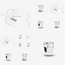 Charms Collectie 100% 925 Sterling Sier Take A Break Coffee Cup Charm Fit Originele Europese Armband Mode-sieraden Accessoires Drop Dhvhv
