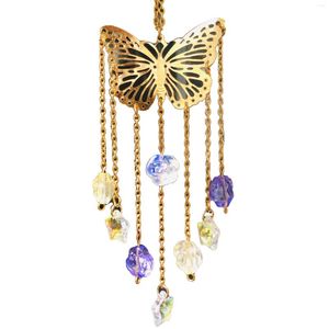 Charms Mooie genezende kristallen stenen zonnecatcher sieraden handgemaakte vlinder Butterfly champignon Tassel hanger hangend ornament