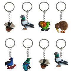 Charms Bird Keychain Keyrings For Bags Keychains Boys Party Gunsten Keyring geschikte schooltas sleutelhanger accessoires backpack handtas a otach