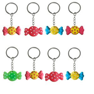 Charms Canda Keychain Keyring pour la salle de classe Day Birthday Party Supplies Gift Christmas Favors Kechechains Childrens approprié scho OT31D