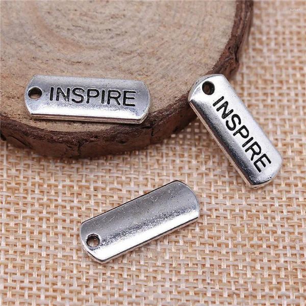 Charms Car Pendant Inspire pour la fabrication de bijoux 21x8 mm 10pcs