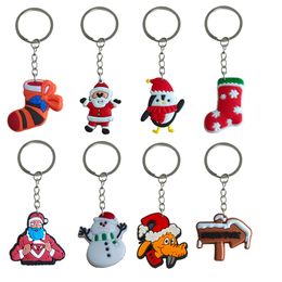 Charms Christmas Keeschain Keches For Men Goodie Bag Sobers Supplies Courante Femmes SCOLAGE SCHOOLAGE APPOSE