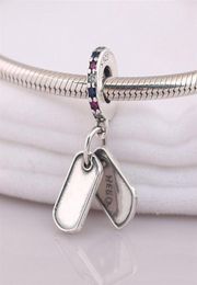 Charms Dangle Originali 925 Sterling Silver Past Diy Style sieraden Bracelet Hero Dog Tag 797659czrmx H826172630327