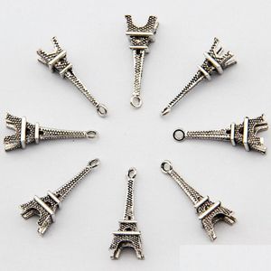 Charms Epacket Dhs Retro Alloy Torre Eiffel en varios colores Gsxd007 Jewelry Charm Pendants Drop Delivery Hallazgos Componentes Dhai2