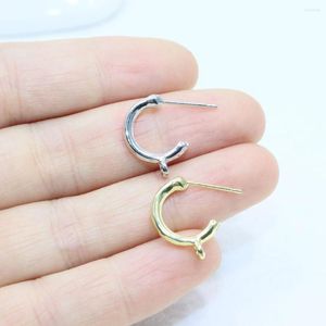 Dijes Eruifa 20 piezas 14 mm aro aleación de zinc joyería DIY colgante collar pendiente pulsera 2 colores