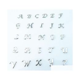 Breloques Flottant 130 Pcs/Lot En Gros Haute Qualité Mélange Cristal Lettre Diy Az Alphabet Médaillon Pour Verre Vivant Nanashop Drop Delivery Dhr6K