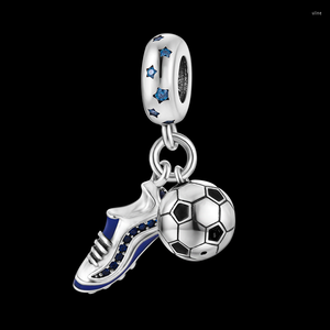 Breloques chaussures de Football et de Football ajustement Original marque Bracelet bricolage bijoux fins cadeau pour femmes soeurs