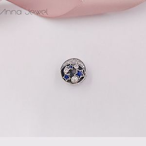 Breloques pour le mauvais œil, kit de fabrication de bijoux, ciel nocturne pandora, bracelets bisexuels en argent Sterling 925, bracelet, chaîne, pierres précieuses, perles, pendentif, collier, cadeau 791992CZ