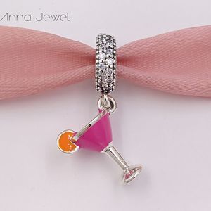 Charms voor sieraden maken kit fruitige cocktail esthetic pandora 925 zilveren kralen armbanden vrouwen mannen armband ketting kralen hanger ketting verjaardagscadeau 792153enmx