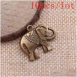 Breloques pour Kit de fabrication de bijoux pendentif accessoires de bricolage mignon éléphant charmescharms livraison directe 202 Dhext