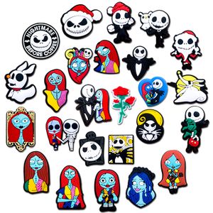 Charms Halloween -schoenendecoratie voor verstopping Sandalen Skl Horror Paar Accessoires Jongens meisjes Kids Tieners Women Men Men Att Party Gunst Dro OTP8M