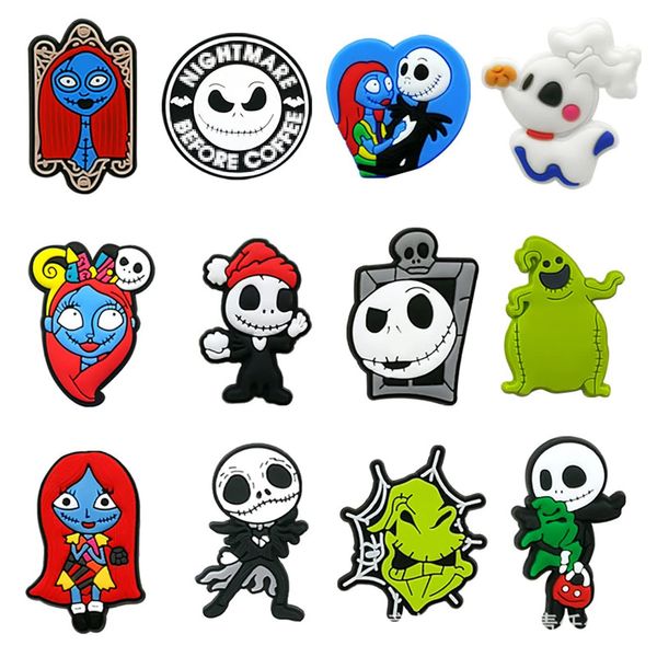 Charms Horror Cartoon Sport Movie Shoe Pour Femmes Hommes Clog Bracelets Drop Delivery Othra