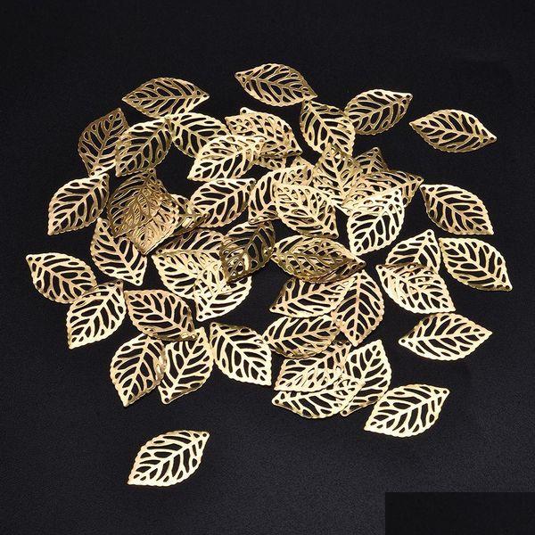 Charms Feuilles Filigrane Métal Artisanat Bijoux DIY Accessoires Pendentif Costume Chinois Mariée Coronet Drop Livraison Bijoux Bijoux Findin Dhszp