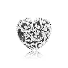 Charms Memnon Jewelry 925 Sterling Classic Flower Arreglo Charm Adventure Bag Charms Blooming Watering Beads Mamá Corazones Bead Fit Pand