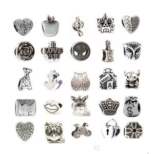 Charms Mix Au moins 33 Style Alliage Charme Perle Bijoux De Mode Européen Pour Pandora Bracelet Promotion Drop Delivery Résultats Componen Dho2X