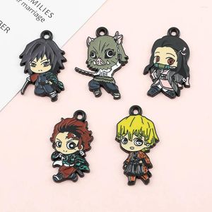 Charms Mixed 5 Style Kawaii Japanese anime email voor vrouwelijke oorbellen ketting sieraden maken cartoon cosplay diy accessoire