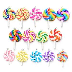 Charms Mixed Lollipop Hangers Voor Handgemaakte Decoratie Armbanden Ketting Oorbel Sleutelhanger Sieraden Maken Girl Party Gift Drop Deliv Smtjj