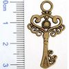 Charms Keys de bronze antique mixtes coeurs Love Open Metal Vintage DIY Fashion Bijoux Accessoires pour bracelets de bijoux Colliers de fabrication de 200 pc