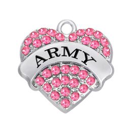 Nieuwe Mode Gemakkelijk Te Diy 3 Stuks Veel Militaire Serie Leger Charm Vier Kleur Kristallen Sieraden Maken Geschikt Voor Ketting Of Drop Deliv Dhx1A