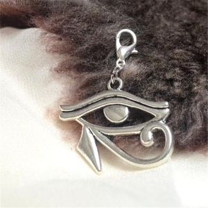 Breloques en forme d'oeil d'horus, breloques égyptiennes antiques, planificateur, sac à main, fermeture éclair, Ra Wiccan, bijoux