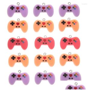 Charms Sansango 10 stuks schattige gamecontroller camera hars hangers voor ketting oorbel sleutelhanger sieraden maken accessoirescharms Drop D Dhrrl