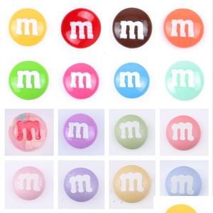 Charms Groothandel M Chocolade Bonen Schoen Decoratie Realistisch Regenboog Suiker Schoenen Accessoires Fit Clog Kinderfeestje Kerstcadeau Drop Deli Otn73