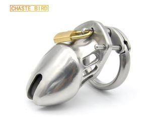 Chaste Bird 316L dispositif masculin en acier inoxydable de qualité médicale petite taille Cage à pénis anneau de pénis jouets sexuels pour hommes A249 2103248215022