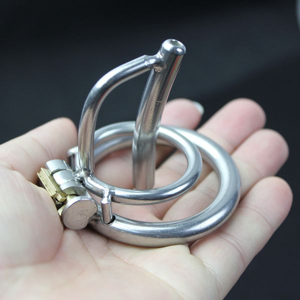 Dispositif de chasteté Cage de chasteté Tube urétral Petit dispositif de chasteté masculine Son urétral Jouet sexuel Cookring pour hommes Cage courte Eye G7-1-2039682842