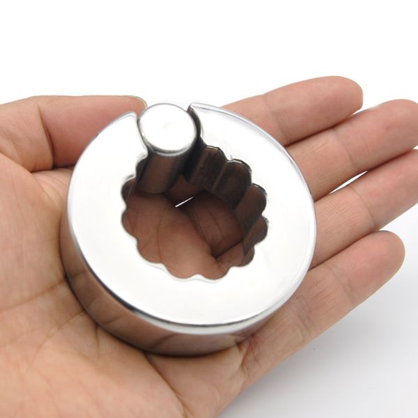 Dispositifs de chasteté 375G civière Scrotal Bondage pendentif Scrotum testicule ceinture de chasteté anneau de coq serrure de pénis dispositifs de chasteté masculin jouet sexuel