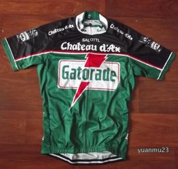 Chateau d'ax Gatorade Heren Team Wielertrui Set Ropa Ciclismo Mtb Kleding Fiets Kleding 2022 Fietsen Uniform11