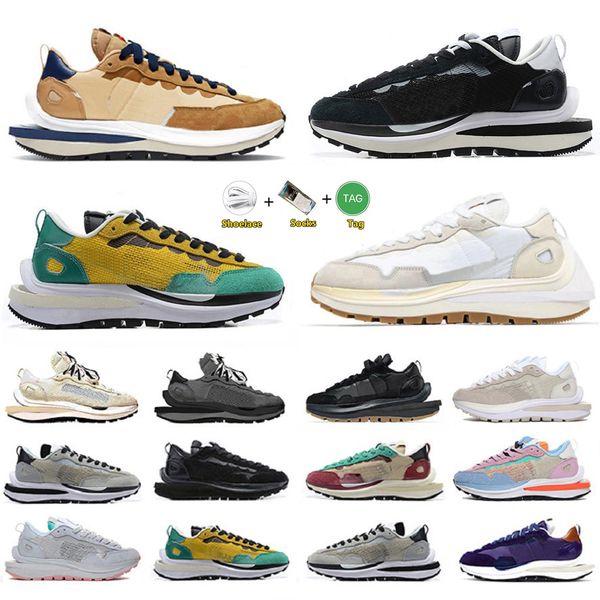 Chaussures Zapatillas de running para hombre Negro Blanco LDV Waffle Undercover x Daybreak Bright Citron Mujer hombre Zapatillas deportivas Zapatillas de deporte